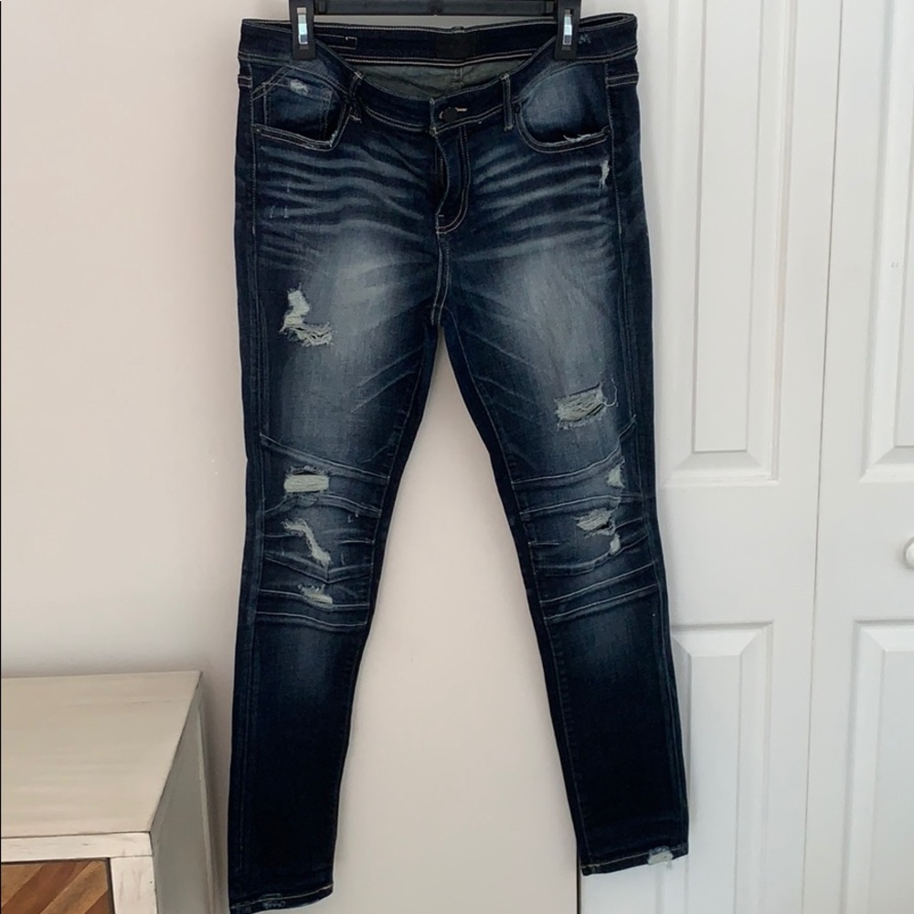 Buckle Black Moro Jeans